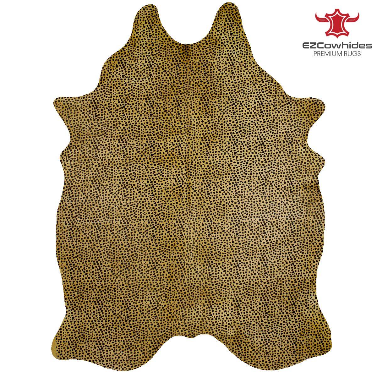 Cheetah Brazilian Cowhide Rug