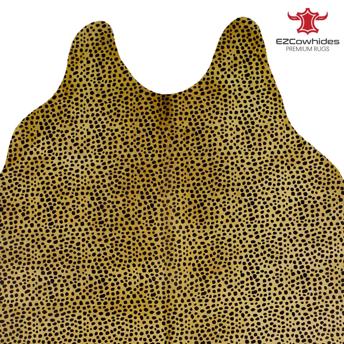 Cheetah Brazilian Cowhide Rug
