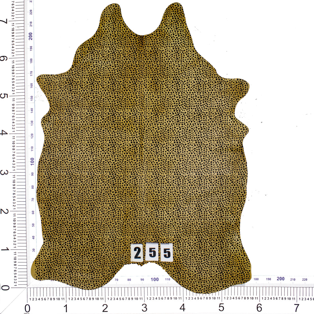 Cheetah Brazilian Cowhide Rug